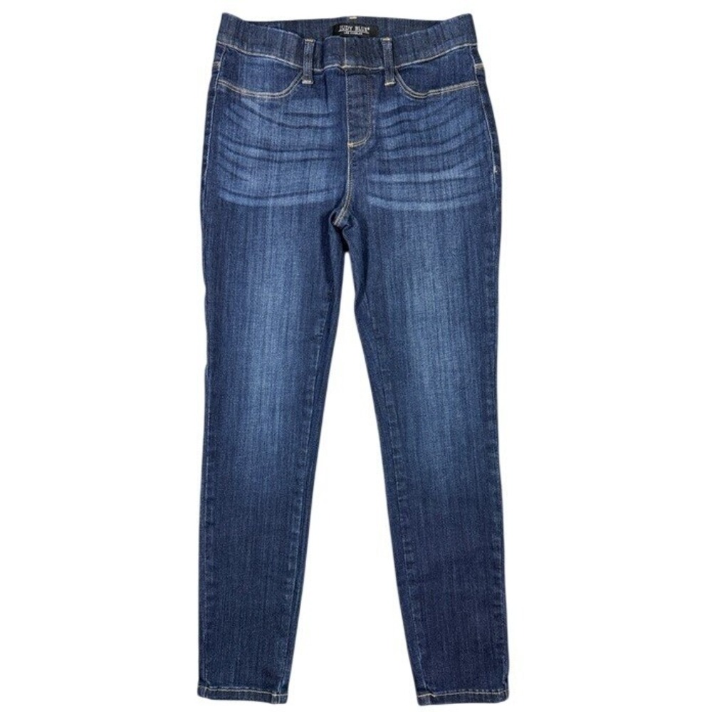 Judy Blue Skinny Fit Dark Wash Pull On Jeans JB8846 Womens Size 7/28 High Rise